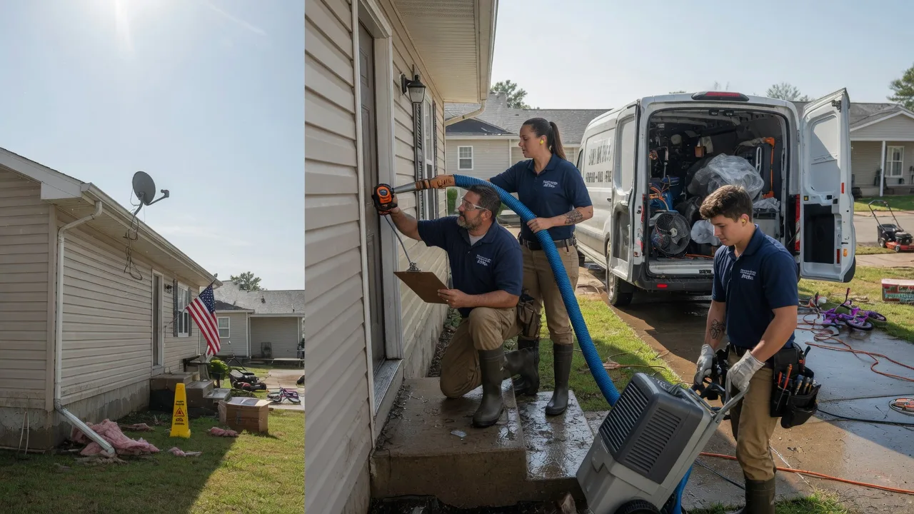 Ceiling Water Damage Restoration in Clarksdale, MS near me
